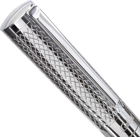 Ручка подарочная шариковая GALANT "ETUDE", корпус серебристый, детали хром, узел 0,7 мм, синяя, 143506