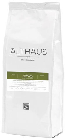 Чай листовой ALTHAUS "Jasmine Ting Yuan" зеленый 250 г, ГЕРМАНИЯ, TALTHL-L00116