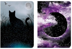 Тетради 60 л. в клетку обложка SoftTouch, НАБОР 2 шт., бежевая бумага 70 г/м2, сшивка, B5 (179х250 мм), COSMOS, BRAUBERG, 403821