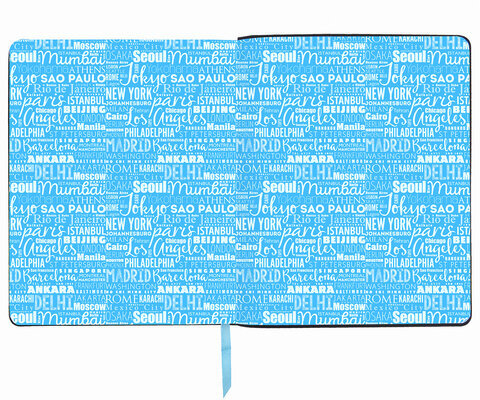 Тетрадь А5 (168х208 мм), 80 л., сшивка, клетка, под кожу, BRAUBERG VISTA, "New York", 403922
