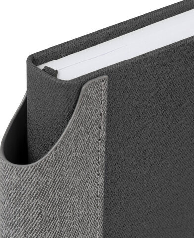 Ежедневник датированный 2024 А5 138x213мм BRAUBERG Mosaic, под кожу, карман для ручки, черный, 114907