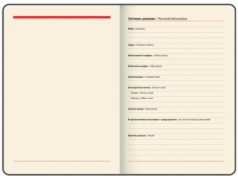 Еженедельник датированный 2024 БОЛЬШОЙ ФОРМАТ 210х297 мм А4, BRAUBERG "Imperial", под кожу, синий, 115010