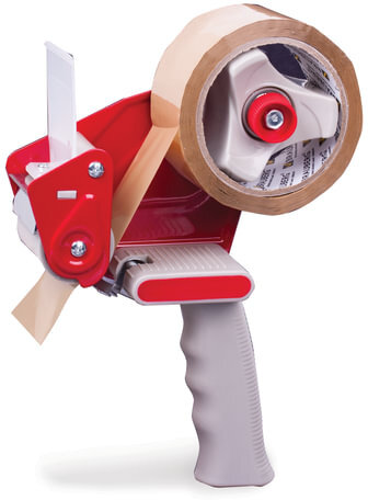 Диспенсер для клейкой упаковочной ленты BRAUBERG, для ленты шириной до 50 мм, 440044