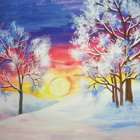 Гуашь ЮНЛАНДИЯ "ЮНЛАНДИК-ХУДОЖНИК", 6 цветов по 25 мл, 191534