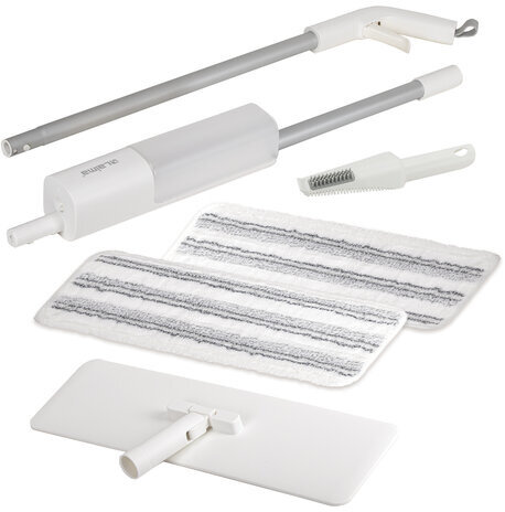 Швабра с распылителем NeoSpray luxe, 2 насадки T-Clean из плотной микрофибры, скребок, LAIMA, 609147