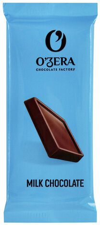 Шоколад порционный O'ZERA "Milk" молочный, 720 г (30 шт. по 24 г), РРХ560