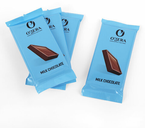 Шоколад порционный O'ZERA "Milk" молочный, 720 г (30 шт. по 24 г), РРХ560