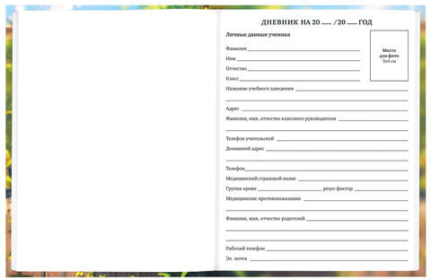 Дневник 1-11 класс 40 л., твердый, BRAUBERG, матовая ламинация, "Cute Cat", 107180