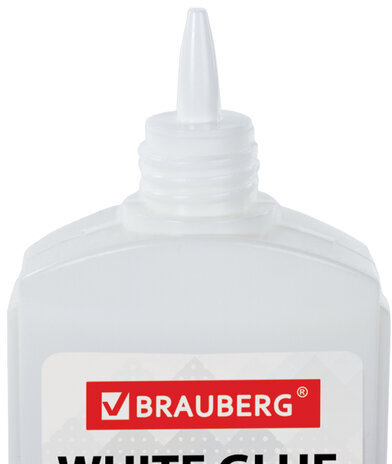 Клей ПВА BRAUBERG (бумага, картон, дерево), 150 г, 227378