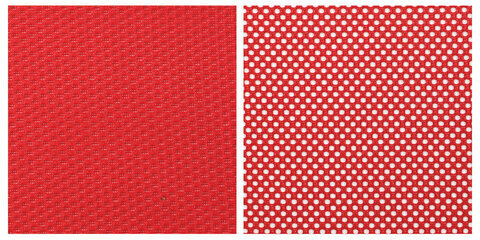 Кресло офисное МЕТТА "К-3" хром, ткань-сетка, сиденье и спинка регулируемые, красное