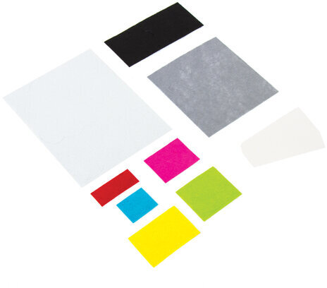 Набор для творчества "Аппликация из фетра", "Зебра", основа 20х15 см, ЮНЛАНДИЯ, 662387