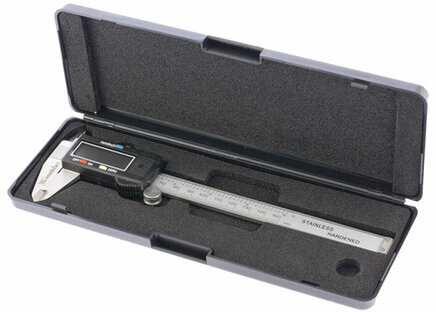 Штангенциркуль электронный, 150 мм, MATRIX, пластиковый кейс, 31611