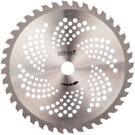 Диск-лезвие c победитовым наконечником HUTER GTD-40TP, диаметр 255 мм, 40 лопастей, 71/2/16