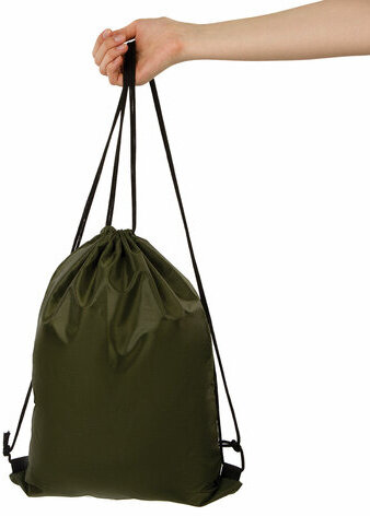 Мешок для обуви BRAUBERG ПРОЧНЫЙ, на шнурке, хаки, 42x33 см, 270289