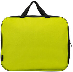 Папка на молнии с ручками STAFF EVERYDAY, А4, ширина 80 мм, полиэстер, зеленая, 270742