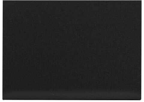 Ценник L-образный для мелового маркера A8 (5,2x7,4 см), КОМПЛЕКТ 10 шт., ПВХ, ЧЕРНЫЙ, BRAUBERG, 291297