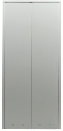 Шкаф металлический офисный BRABIX "MK 18/91/46", 1830х915х460 мм, 47 кг, 4 полки, разборный, 291136, S204BR180202
