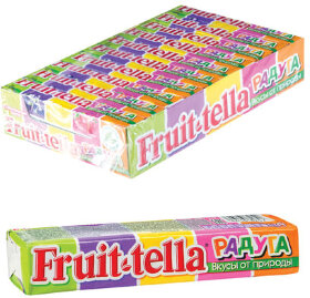 Жевательная конфета FRUITTELLA (Фруттелла) &quot;Радуга&quot;, 41 г, 87042