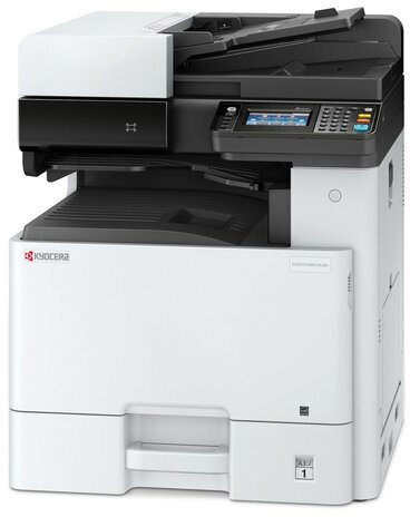 МФУ лазерное ЦВЕТНОЕ KYOCERA ECOSYS M8124cidn "4 в 1", А3, 24 стр./мин, 100 000 стр./мес., ДУПЛЕКС, АПД, сетевая карта, 1102P43NL0