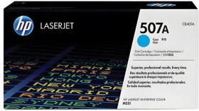 Картридж лазерный HP (CE401A) LaserJet Pro M570dn/M570dw, №507A, голубой, оригинальный, ресурс 6000 страниц