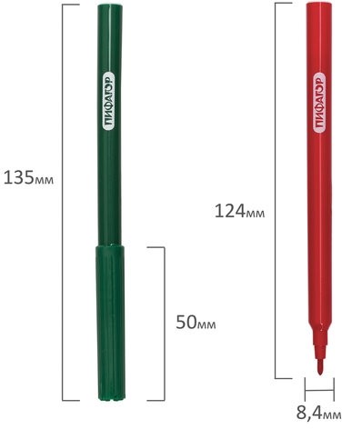 Фломастеры ПИФАГОР "ЭНИКИ-БЕНИКИ", 18 цветов, вентилируемый колпачок, 151402