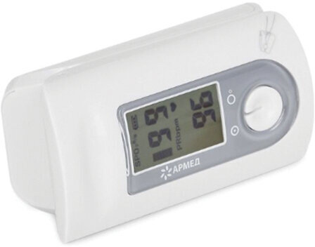 Пульсоксиметр АРМЕД YX200 диапазон SpO2 70%-100%, диапазон пульса 30-235 уд/мин, без поверки, 1032001