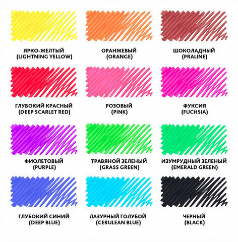 Фломастеры BRAUBERG "PREMIUM", 12 цветов, КЛАССИЧЕСКИЕ, вентилируемый колпачок, ПВХ-упаковка с европодвесом, 151934