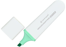 Текстовыделитель ЗЕЛЕНЫЙ CENTROPEN &quot;Style&quot;, линия 1-4,6 мм, 6252, 4 6252 0159
