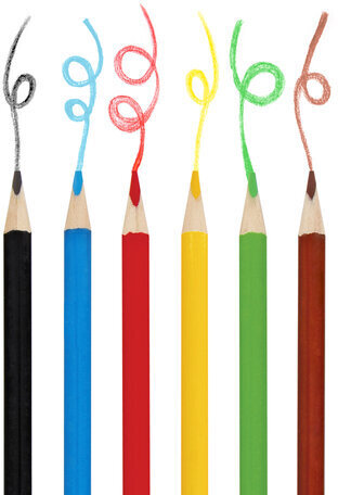 Карандаши цветные ЮНЛАНДИЯ "СЛАДКИЕ ИСТОРИИ", 6 цветов, трехгранные заточенные, 181392