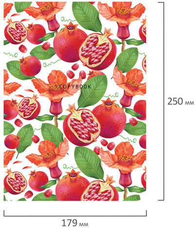 Тетради 60 л. в клетку обложка SoftTouch, НАБОР 2 шт., бежевая бумага 70 г/м2, сшивка, B5 (179х250 мм), ФРУКТЫ, BRAUBERG, 403822