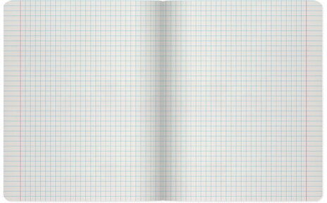 Тетрадь А5 48 л. АЛЬТ скоба, клетка, глянцевый лак, "Джинса New" (5 видов), 7-48-1172