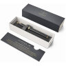 Ручка-роллер PARKER "IM Premium Black GT", корпус черный матовый с гравировкой, позолоченные детали, черная, 1931660