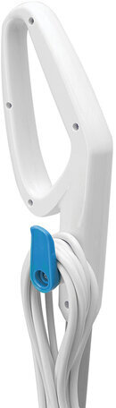 Паровая швабра KITFORT KT-1004-1, 1500 Вт, 1 бар, объем 0,35 л, голубая