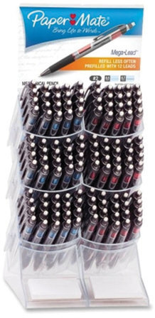 Дисплей Paper Mate пластиковый, вертикальный, 6 секций, без наполнения, 2013702