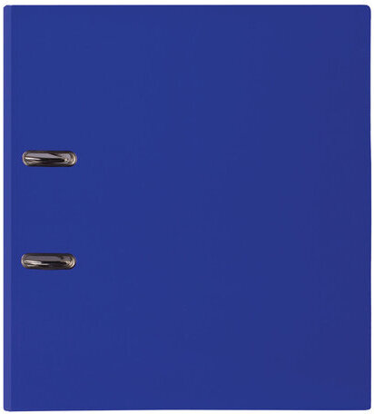 Папка-регистратор BRAUBERG, ламинированная, 75 мм, синяя, 222069