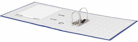 Папка-регистратор BRAUBERG, ламинированная, 75 мм, синяя, 222069