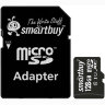 Карта памяти micro SDXC, 128 GB, SMARTBUY, UHS-1 U1, 80 Мб/сек. (class 10), с адаптером, SB128GBSDCL1001