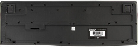 Набор беспроводной SONNEN K-648, клавиатура 117 клавиш, мышь 4 кнопки 1600 dpi, черный, 513208