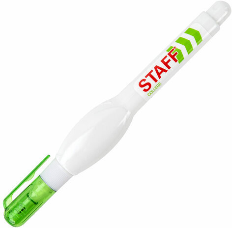 Ручка-корректор STAFF "College", 7 мл, металлический наконечник, 226816