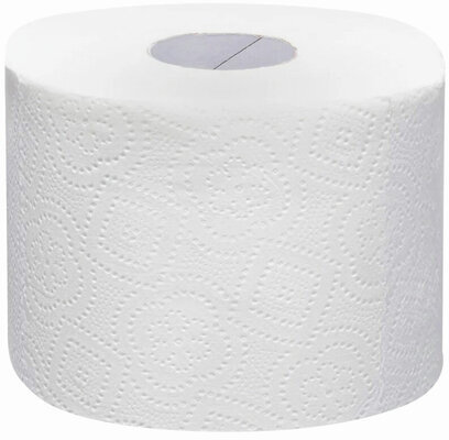 Бумага туалетная, спайка 6 шт., 2-слойная (6х48 м) Focus Extra, белая, 5067596, 5042265/5067596