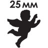 Дырокол фигурный "Ангел", диаметр вырезной фигуры 25 мм, ОСТРОВ СОКРОВИЩ, 227167