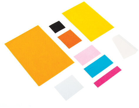 Набор для творчества "Аппликация из фетра", "Хомяк", основа 20х15 см, ЮНЛАНДИЯ, 662388