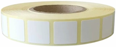 Этикетки для Честного Знака ТермоТОП 15х15 мм КОМПЛЕКТ 7 рулонов по 2000 этикеток, светостойкость до 12 месяцев, 117620