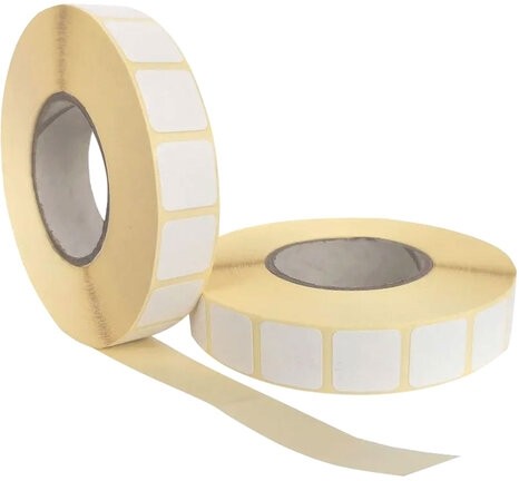 Этикетки для Честного Знака ТермоТОП 15х15 мм КОМПЛЕКТ 7 рулонов по 2000 этикеток, светостойкость до 12 месяцев, 117620