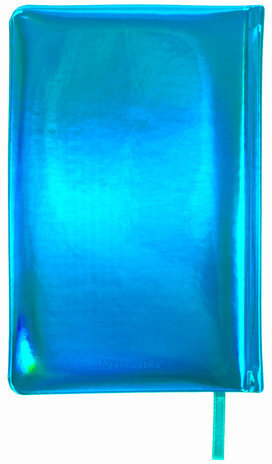 Ежедневник недатированный А5 138х213 мм BRAUBERG "Holiday" под кожу, 136 л., бирюзовый, 111866