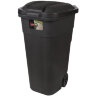Контейнер 110 литров для мусора, с крышкой, на колесах, 84х54х58 см, пластиковый, PLAST TEAM, РТ9957