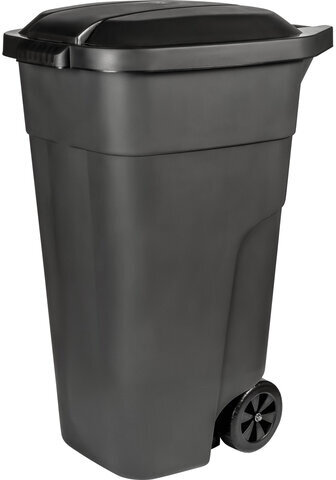 Контейнер 110 литров для мусора, с крышкой, на колесах, 84х54х58 см, пластиковый, PLAST TEAM, РТ9957
