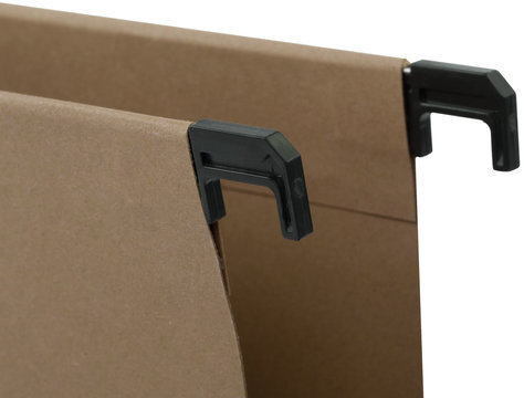 Подвесные папки А4 (350х245 мм), до 300 листов, КОМПЛЕКТ 10 шт., картон, BRAUBERG (Италия), 231788