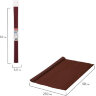 Бумага гофрированная/креповая, 32 г/м2, 50х250 см, коричневая, в рулоне, BRAUBERG, 112529