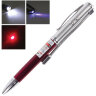Указка лазерная, радиус 200 м, красный луч, LED-фонарь, стилус, детектор купюр, ручка, TD-RP-36